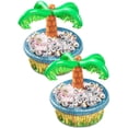 thumbnail image 1 of 2 Packs 28" Inflatable Palm Tree Cooler, 1 of 2