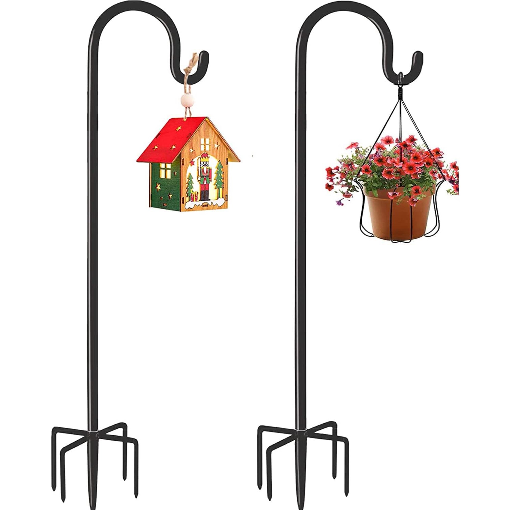 48" Shepherd Hook Stand For Indoor Use