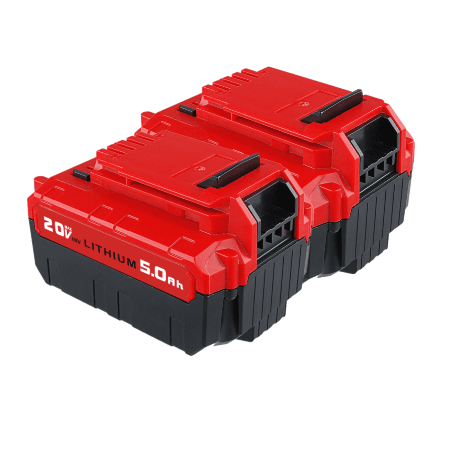 Porter Cable 20V Max 5.0Ah Lithium Replacement Battery 2 Packs for Cordless Power Tools PCC685L PCC680L PCC681L PCC682L PCC683L Walmart
