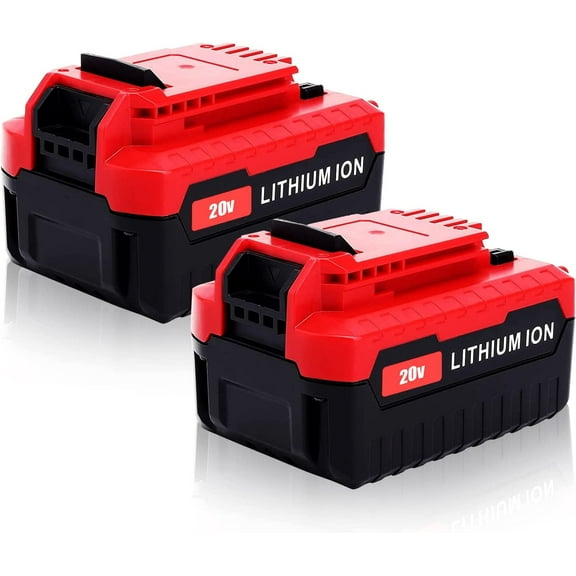 2 Packs 5.0Ah 20V Max PCC685L Lithium Replacement Battery for Porter Cable 20V Battery PCC681L PCC680L PCC682L PCC683L Cordless Power Tools Batteries