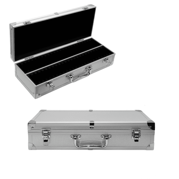 2 Packs 50-Slot Coin Slab Storage Display Box Fits for PCGS, NGC, ANACS Holders