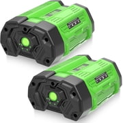 2 Packs 5000mAh 56 Volt Lithium ion Battery Replacement for EGO 56V Battery BA1400T BA1400 BA2800T BA2800 BA4200T BA4200