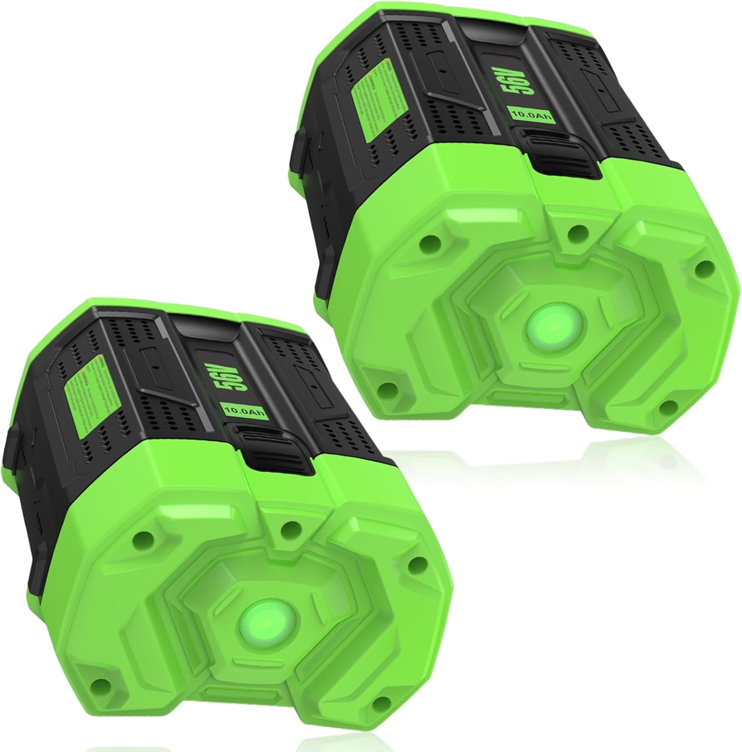 2 Packs 56V 10Ah Batteries Replacement for EGO Battery BA4200 BA4200T BA2800T BA2800 BA1400T Compatible with for EGO Power Tools