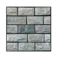 thumbnail image 1 of 2 Packs 5pcs Self Adhesive Tile Stickers Peel and Stick Waterproof Heat Resistant Kitchen Bathroom Wall Decor 30x30cm Easy to Clean Removable Vinyl Floor Backsplash Tiles for Home Renovation, 1 of 5