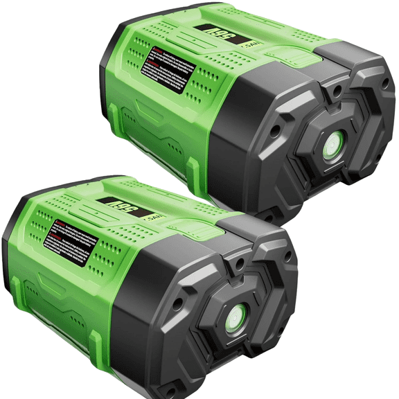 2 Packs 7500mAh 56V Lithium Ion Battery Replacement for EGO 56V Battery Compatible with All EGO 56V Battery Power Tools CS1604 CS1804 CS1403 HT2400 LB6504 PH1400 Tools Battery