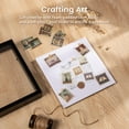 2 Packs 8x8 Shadow Box Frame With Soft Linen - Metal Push Pins Included ...