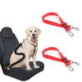 thumbnail image 1 of 2 Packs Adjustable Length Pet Dog Cat car seat Belt Pet seat Belt Pet Accessories for Dogs Cats and Pets, 1 of 7