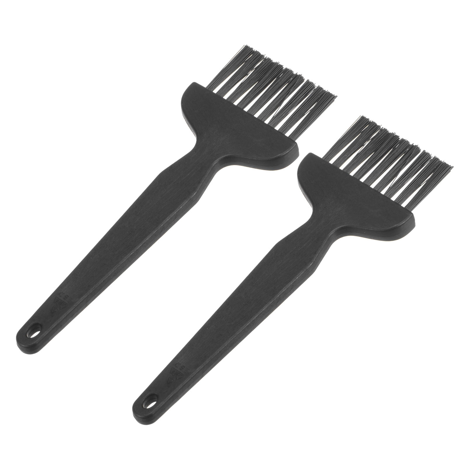 2 Packs Anti Static ESD Brush Plastic Handle Nylon Lab Cleaning Brushes