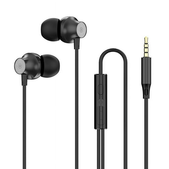 2 Packs for Apple Earbuds, 3.5mm Headphones Wired with Microphone Volume Control, in-Ear Earphones Wired Compatible with iPhone/iPad/Android/Laptop/PC/MP3/4 and Other 3.5mm Jack Devices