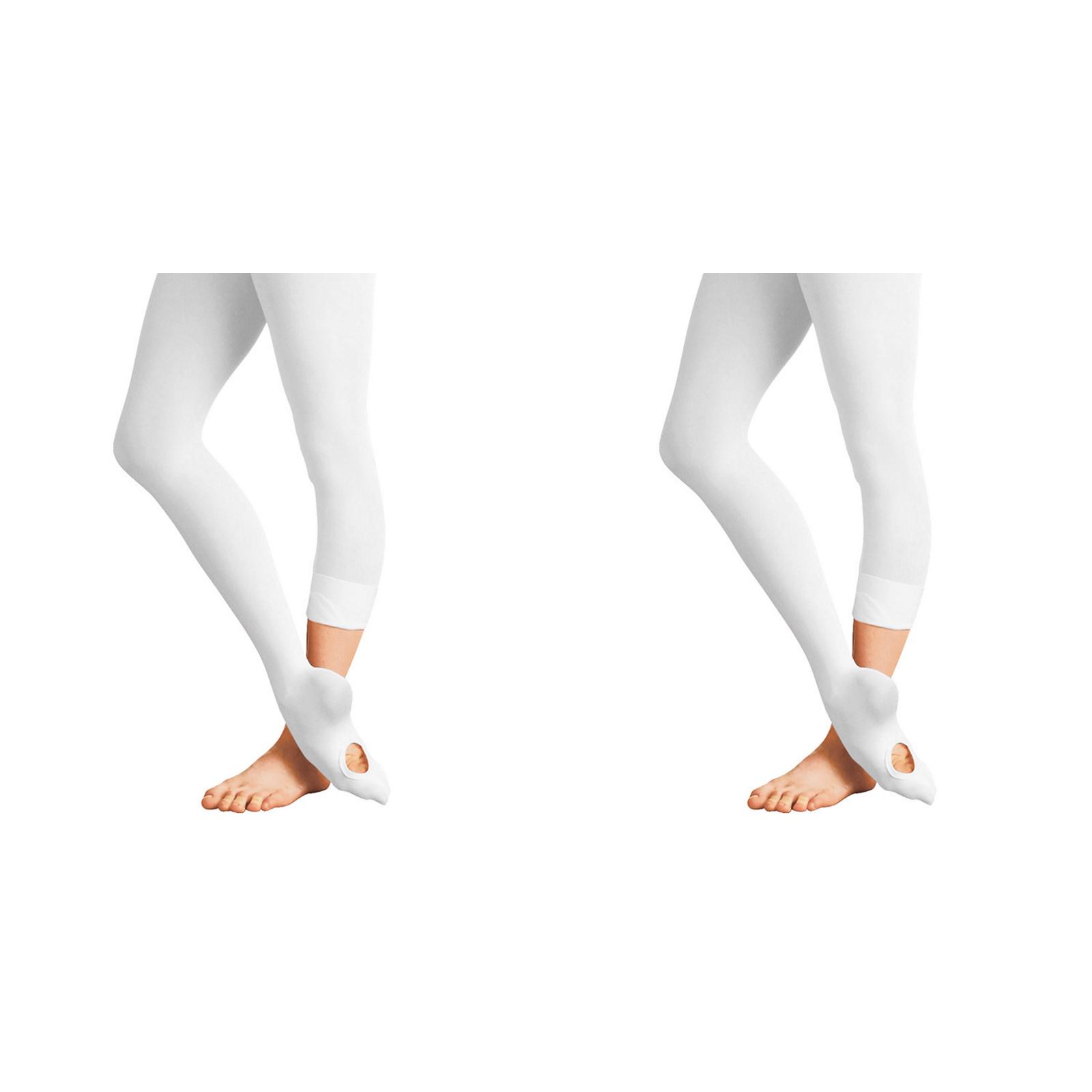 （2Packs）Ballet Tights for Girls Rainbow Leggings Toddler Dance Tights