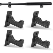 2 Packs Baseball Bat Wall Mount Bat Display Rack Bat Hangers for Wall Bat Wall Holder for Horizontal Display