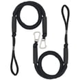 thumbnail image 1 of 2 Packs Boat Bungee Dock Lines Bungee Cords Docking Rope Stretches 4-5.5ft Mooring Rope Foam Float Fishing Boat Accessories, 1 of 6