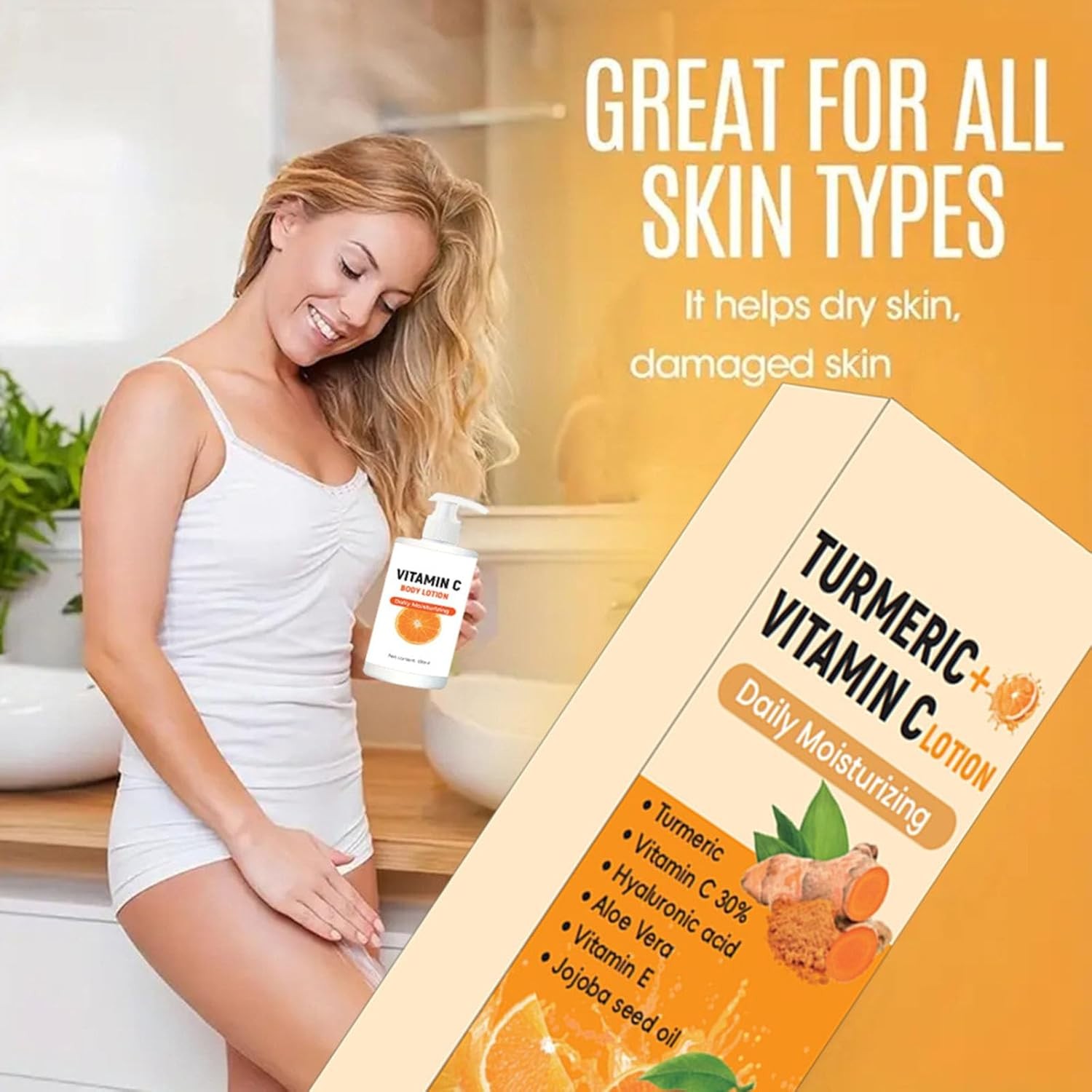 2 Packs Body Care,Nourishing & Body Lotion With Rosehip Shea Butter