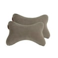 thumbnail image 1 of 2 Packs Bookishbunny Premium Memory Foam Car Seat Head Rest Support Pillow Neck Pain Relief Bone Travel, 1 of 7