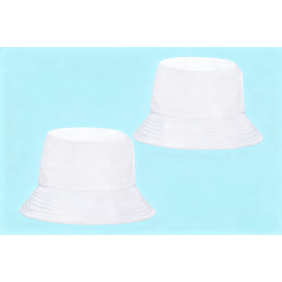 2 Packs Bucket Hat for Women Men Summer Travel Beach Sun Hat Outdoor Cap Unisex Bucket Hats