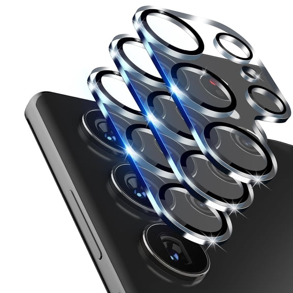 2*Packs Camera Lens Protector for Samsung Galaxy S25 Ultra, HD Tempered Glass Scratch-Resistant Case Friendly Back Camera Screen Protective Film for Samsung Galaxy S25 Ultra, Clear