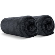 2 Packs Car Drying Towel 36"x24", Microfiber Towels for Cars Detailing, Ultra Absorbent Cleaning Cloth Without Streaks or Scratches, Fits for Cars, Trucks, Motorcycles