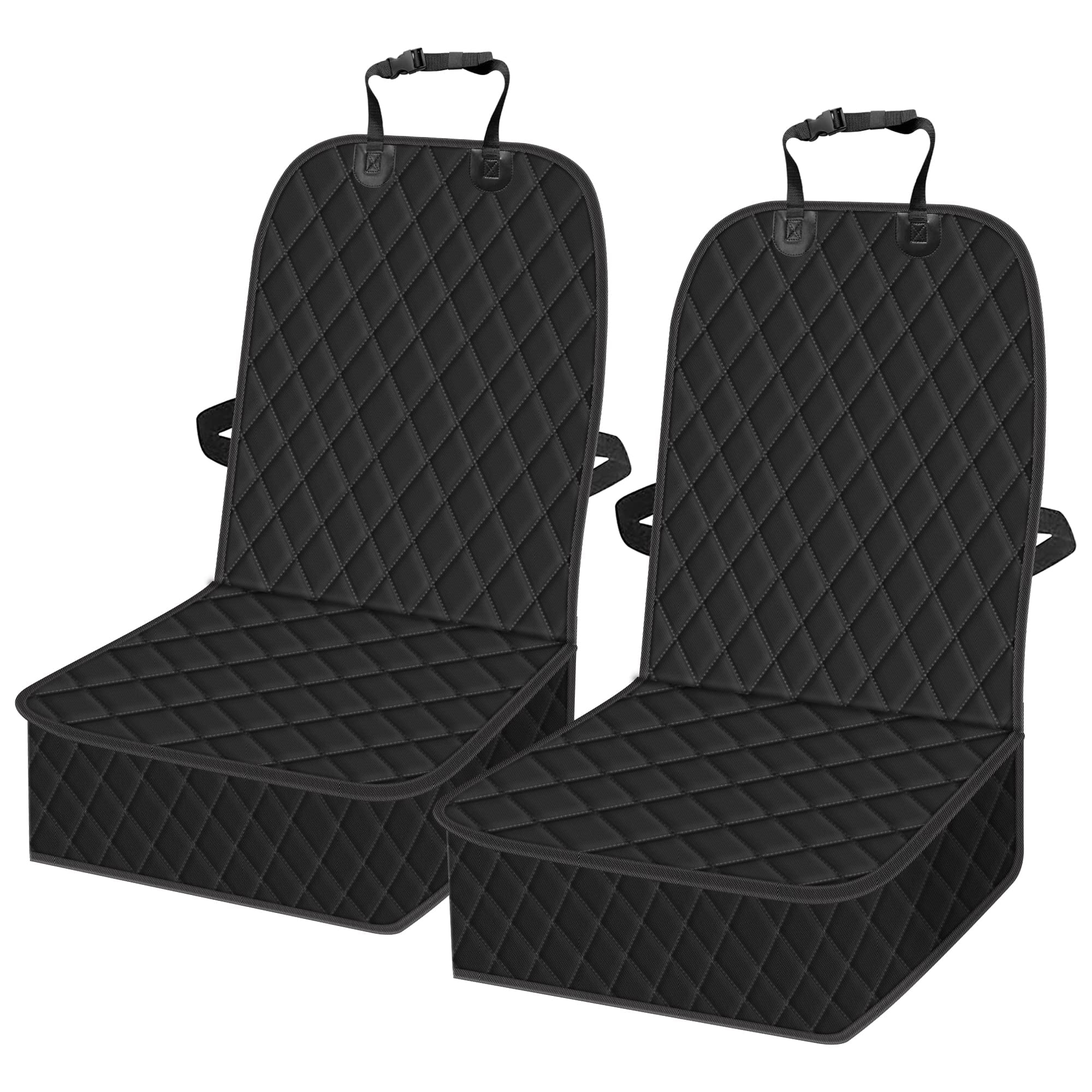 2 Packs Car Front Seat Cover for Dogs, Waterproof Pet Car Seat