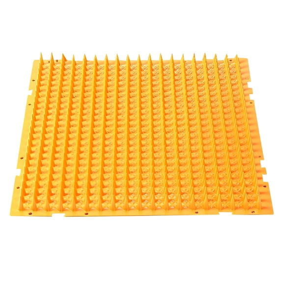 2 Packs Cat Spike Mat for Cats, Cat Repellent Mat 16" x 13", Pet Training Mat for Indoor & Outdoor Use for Cats & Other Animals (Orange)