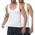 thumbnail image 1 of 2 Packs Compression Shirt Men Slimming Undershirt Body Shaper Vest, Gynecomastia Compression Tank Top, Shapewear Tummy Control, 1 of 7