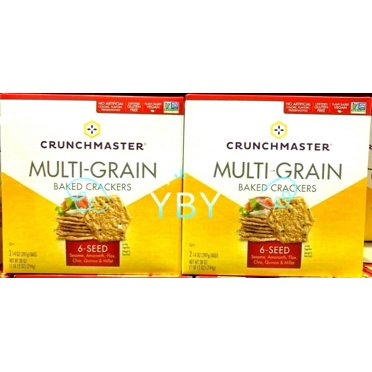 Crunchmaster Crackers, 3.54–7 Oz
