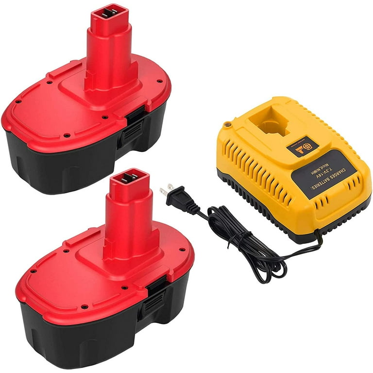 Battery For Dewalt 18V XRP DC9096 DC9098+7.2V-18V NI-CD/NI-MH Charger  DC9310 new