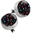 2 Packs Decoration Air Freshener Christmas Car Aromatherapy Essential