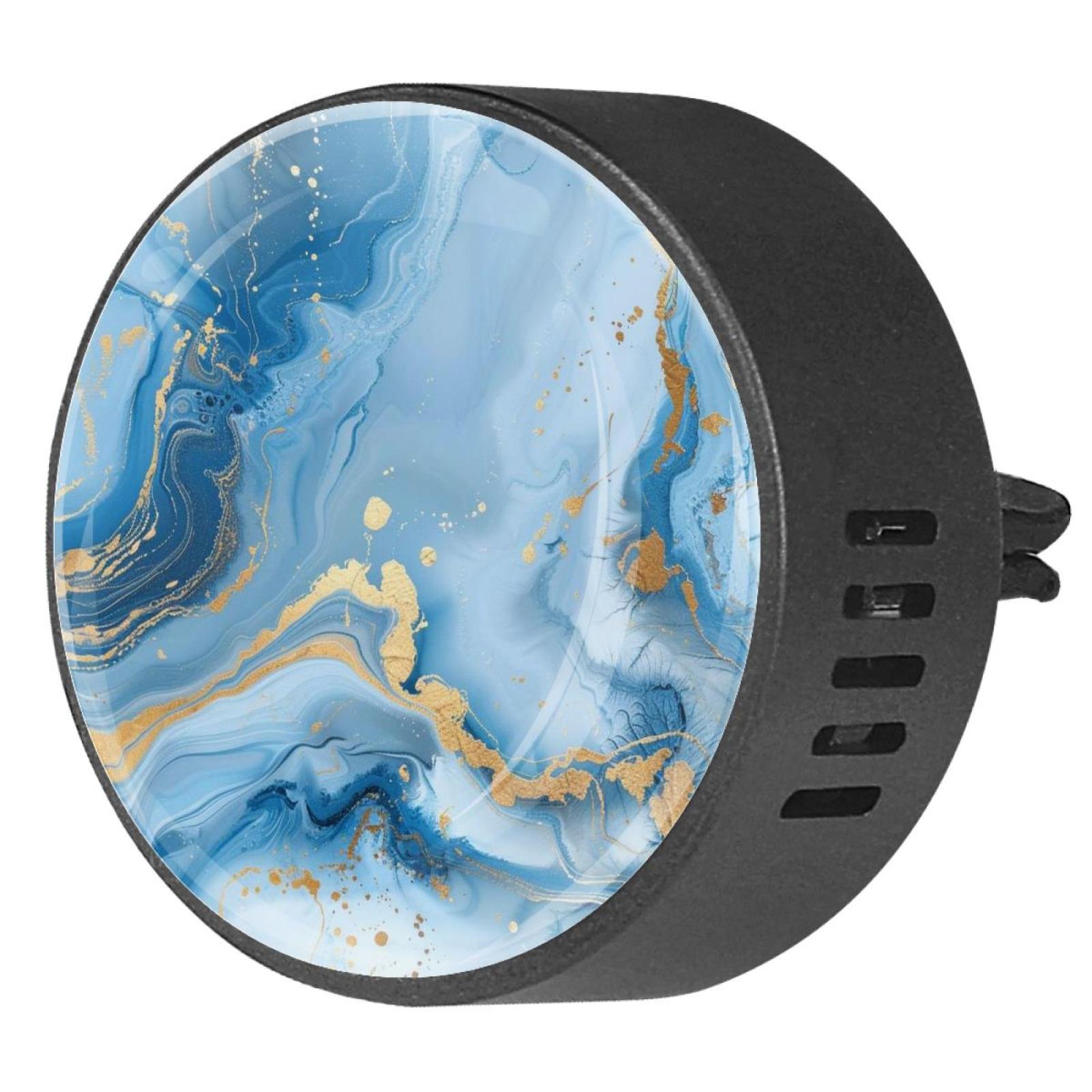 2 Packs Decoration Air Freshener Marble Car Aromatherapy Essential Oil