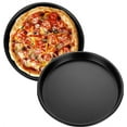 thumbnail image 1 of 2 Packs Deep Dishes Pizza Pan,Bexikou 9 inch Non Stick Pizza Pan, Carbon Steel Baking Pans Oven Pizza Trays for Kitchen, Bakery,Heavy Duty & Easy Clean, 1 of 7