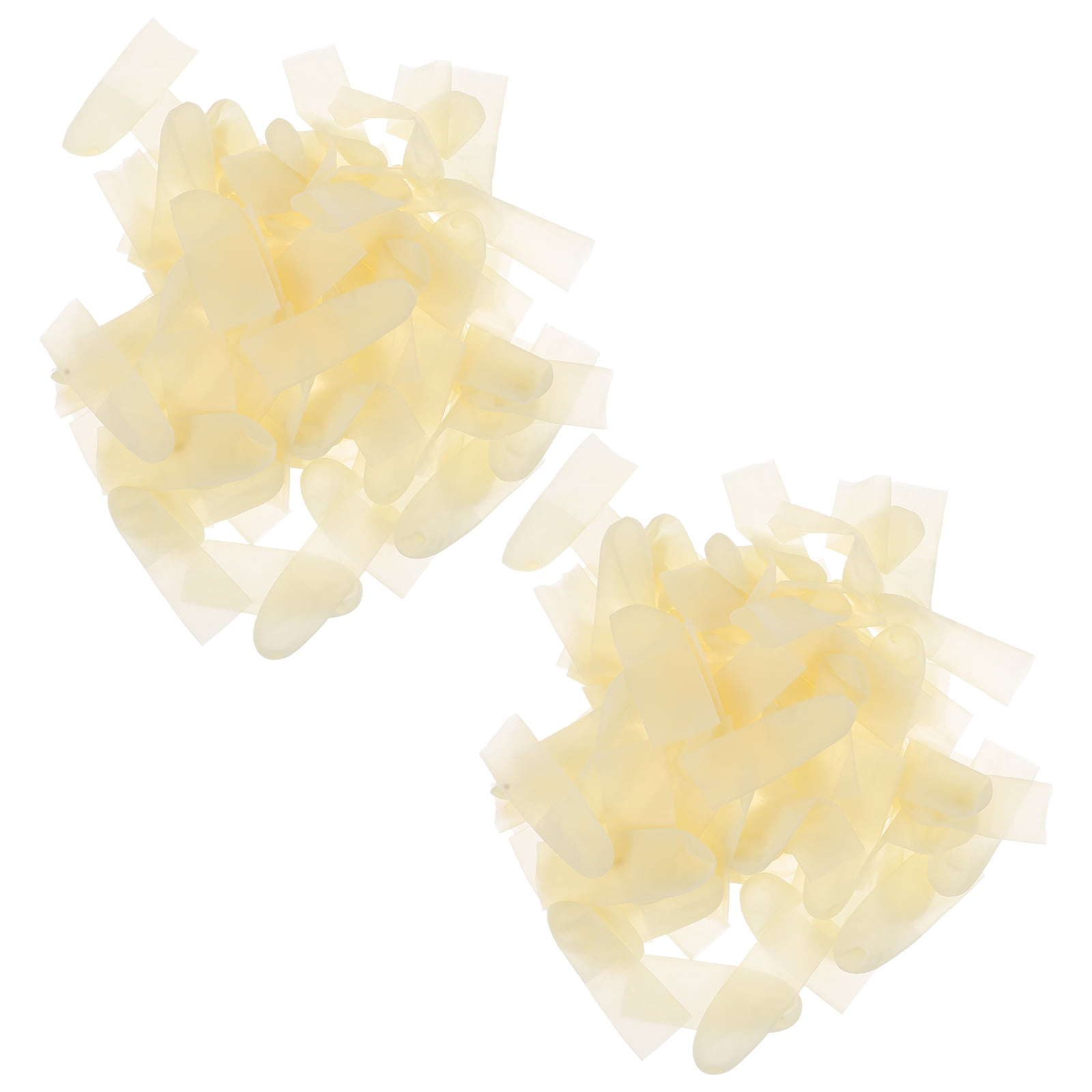 2 Packs Disposable Finger Covers Finger Cots Disposable Rubber Fingers