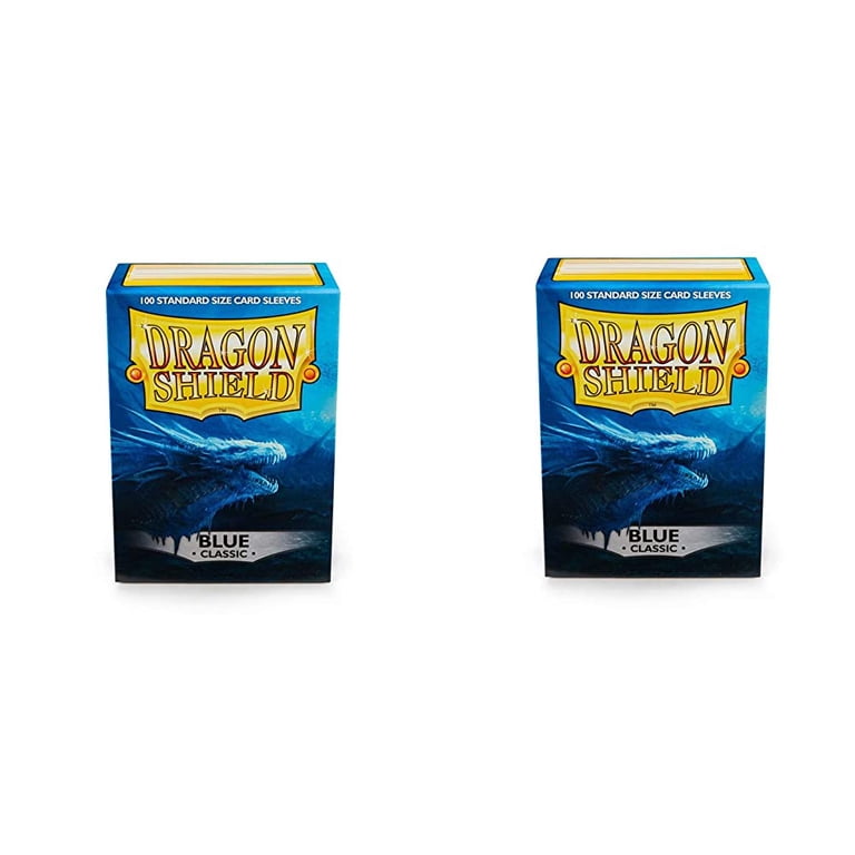 Dragon Shield Perfect Fit Sleeves Dragon Shield Classic Blue Card Sleeves -  100 Count, Standard Size, Glossy Finish For MTG, Pokmon & TCG Dragon  Shield Sleeves Perfect Fit