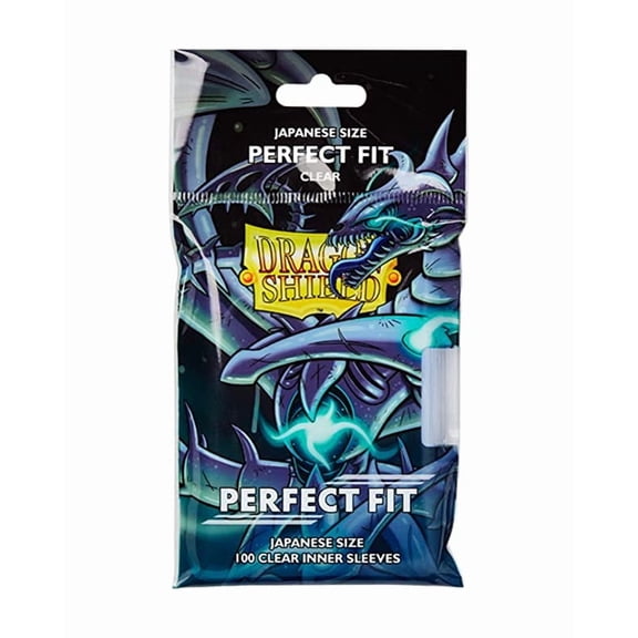2 Packs Dragon Shield Clear Japanese Inner Sleeves 100 ct Card Value Bundle!