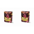 thumbnail image 1 of 2 Packs Dragon Shield Matte Mini Japanese Magenta 60 ct Card Sleeves Value Bundle!, 1 of 5