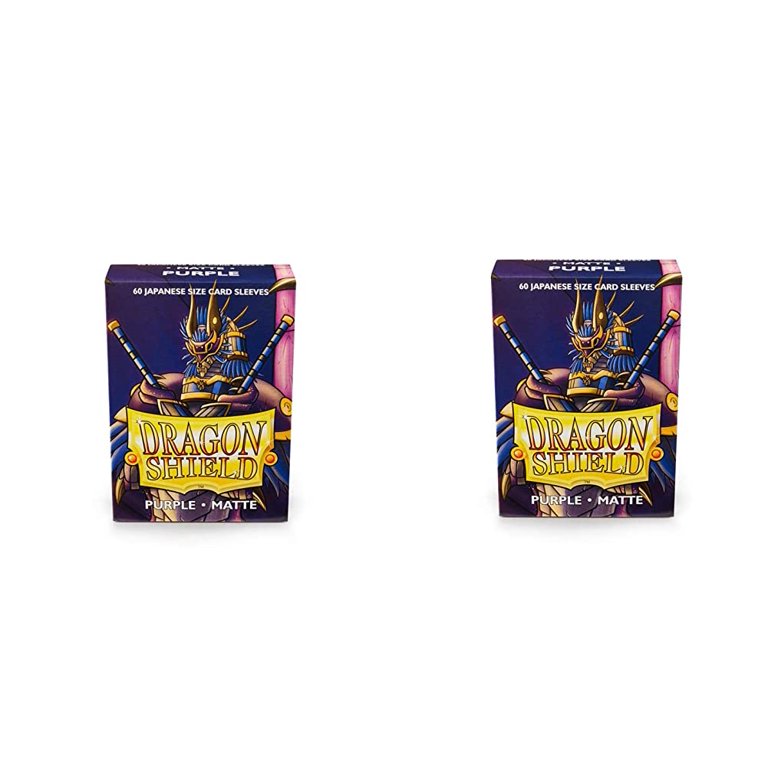 Dragon Shield Matte 100 Sleeves Purple Magic Pokemon