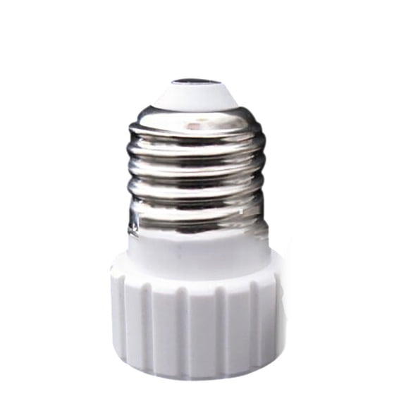 2 Packs E27 to GU10 Bulb Adapter Converter Socket for LED Lights 110-250V 3A Flame Retardant Plastic Metal Ceramics Base 3.5x5.5cm
