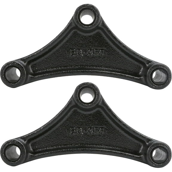 2 Packs EQ356 Short 613" Trailer Equalizer for Double Eye Springs Suspension Parts 9/16 Hole Fit 1 3/4" Wide Leaf Spring Center Pivot