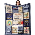 thumbnail image 1 of Teacher Gifts,Teacher Appreciation Gifts for Women/Men,Best Teacher Gifts for Women,Gifts for Teachers,Teacher Appreciation Gifts, Gifts for Teachers Women,Funny Teacher Gifts Blanket 60X50in, 1 of 5