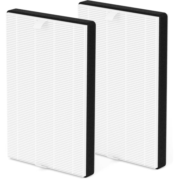 2 Packs F2 A2 True HEPA Replacement Filter Compatible with 3M Room Air Cleaner Purifier Models FAP-C02-A2 FAP-C03-A2 FAP-T03-A2 FAP-C02WA-G2 FAP-C03BA-G2 FAP-T03BA-G2 FAP-SC02N