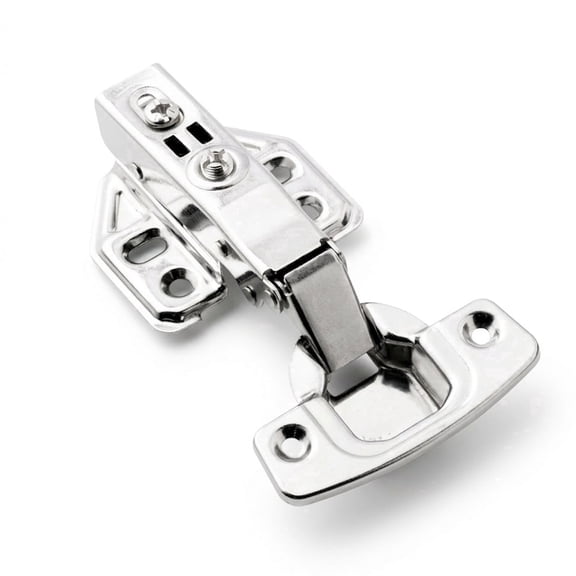 2 Packs Full Overlay Cabinet Door Hinges,105 Degree Adjustable Concealed Kitchen Cabinet Hinges Soft Close for Face Frame Cabinet