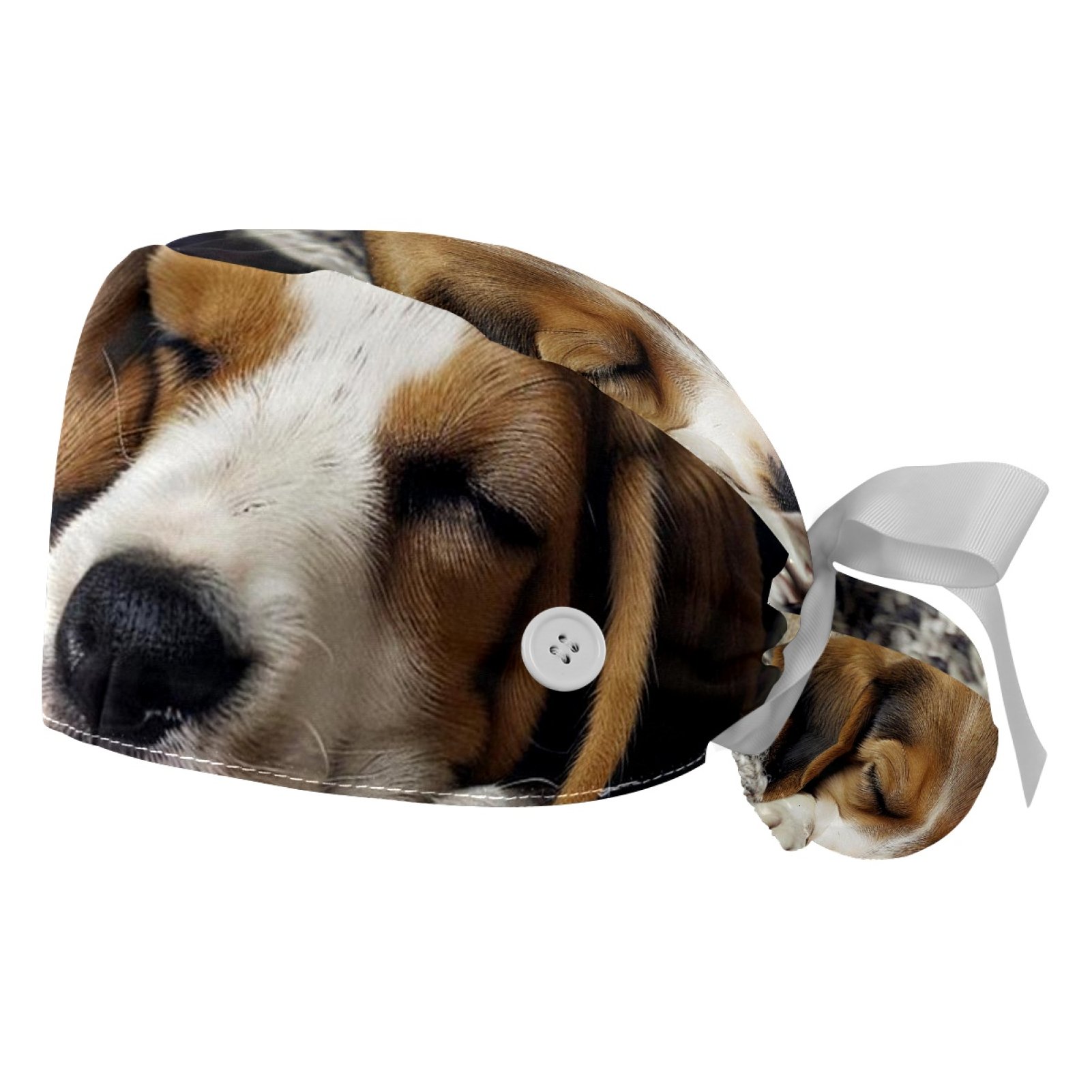 2 Packs GourdShaped Working Cap with Buttons Sweatband Adjustable Hats