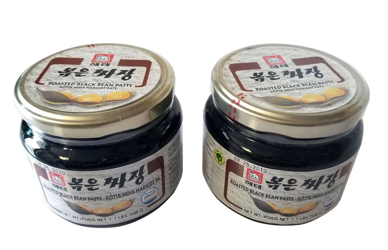 [2 Packs] Haitai Roasted Black Bean Paste (볶음짜장), 1.1 lb