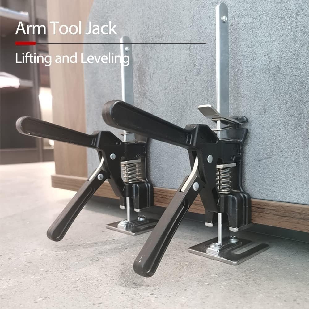 2 Packs Hand Lifting Tool Jack, Labor-Saving Arm Jack, Door Panel Drywall Lifting Cabinet, Board ...