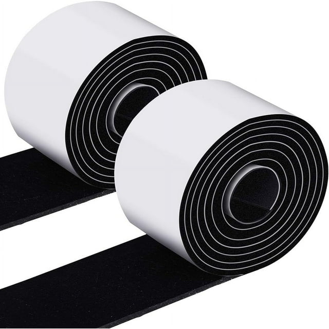 2 Packs Heavy Duty Felt Strip Roll with Adhesive Backing Self Adhesive