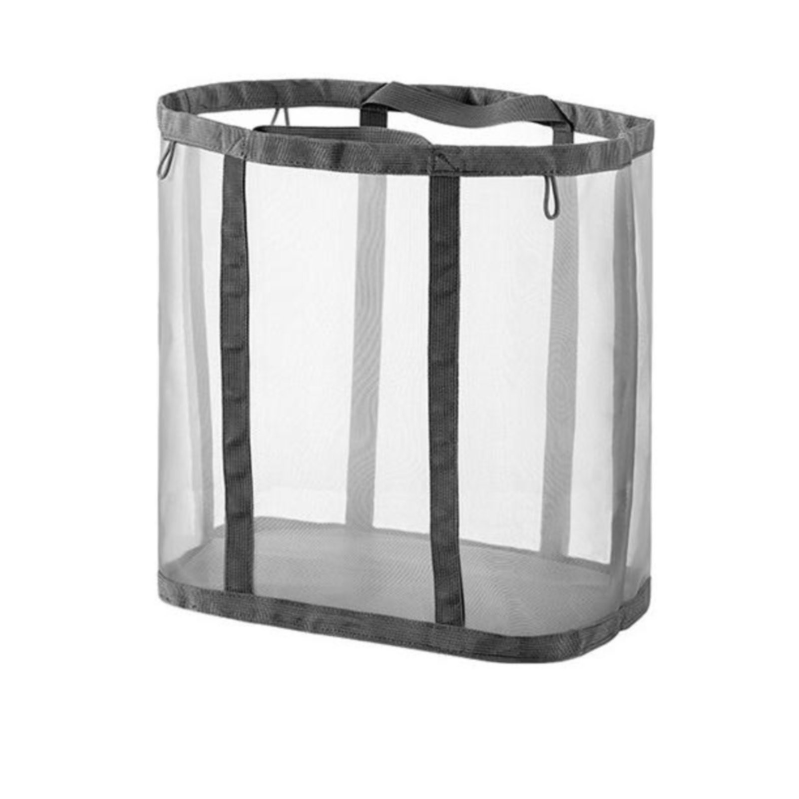 2 Packs Home Textile Storage,Mesh Popup Laundry Hamper With Handles