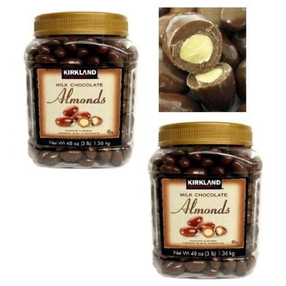 2 Packs Kirkland Signature Milk Chocolate Covered Raisins 3.4 LB Each Pack
