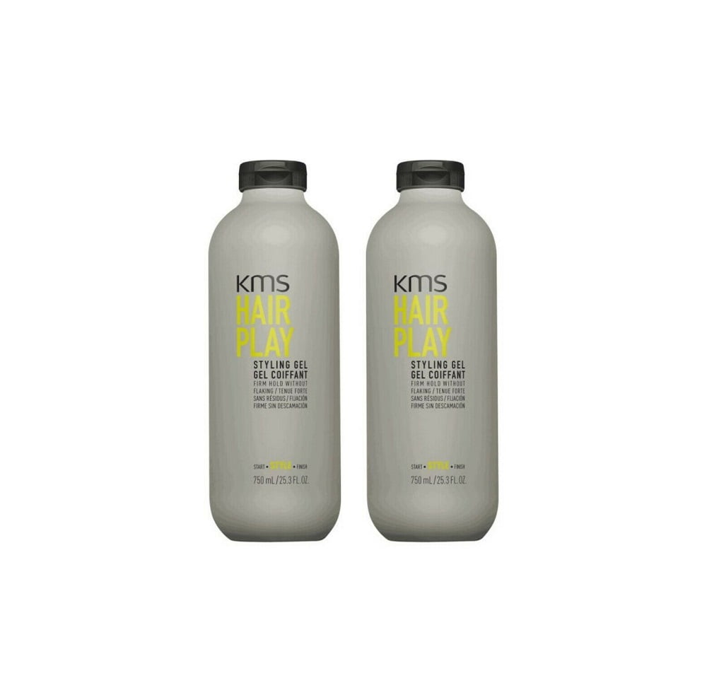 2 Packs Kms Hair Play Styling Hair Gel 25.3Oz/750Ml