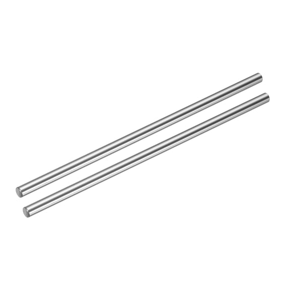 2 Packs Linear Motion Rod Shaft Guide 5mm x 150mm (0.197" x 5.91") Hardened Steel