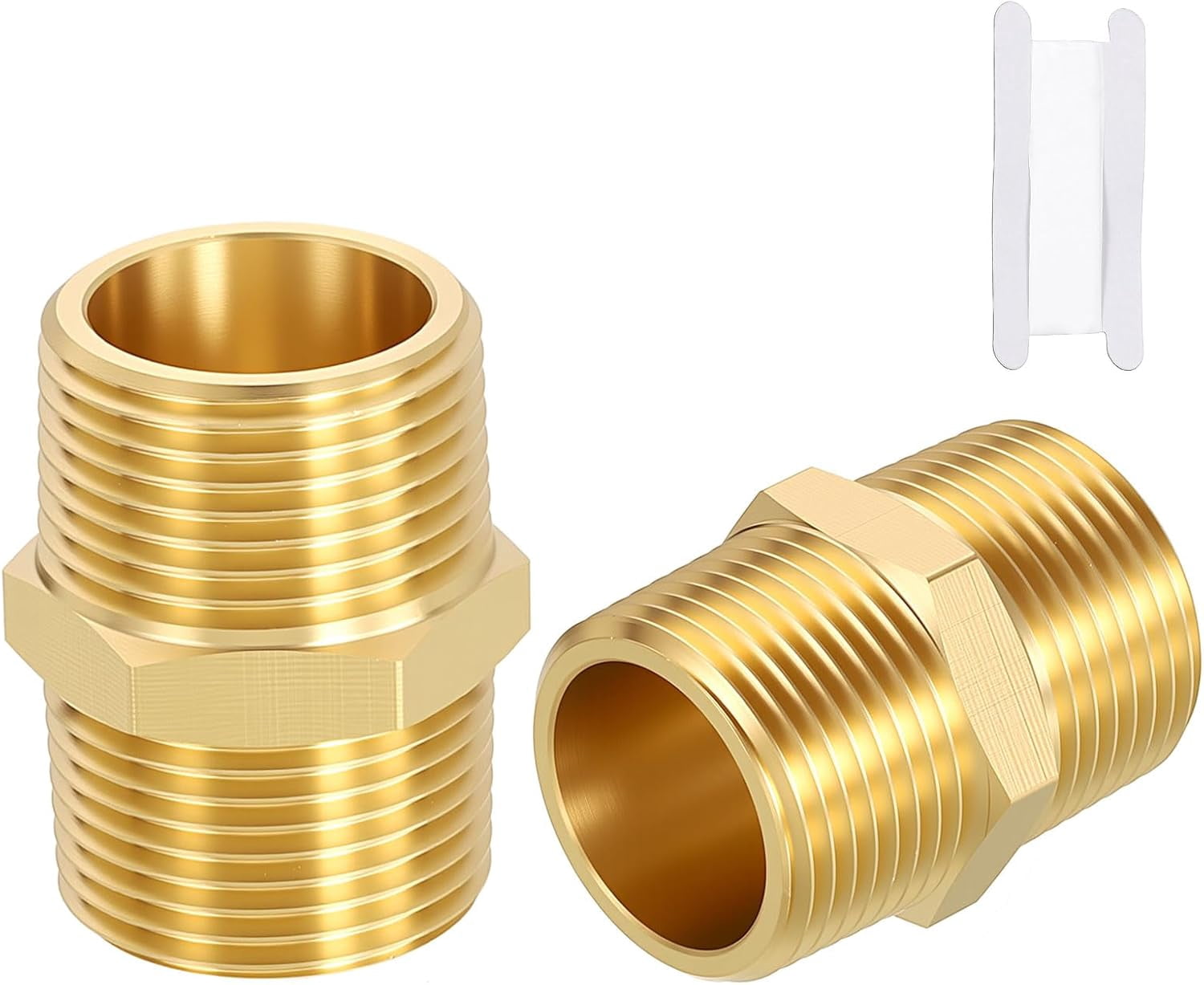 2 Packs Male to Adapters, 3/4