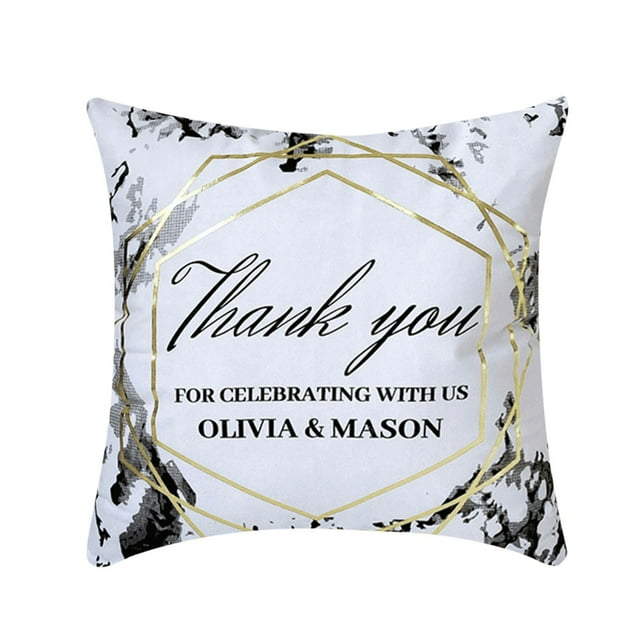 2 Packs by Malibure Pillow Case,Plant Decorative Painting Cotton And