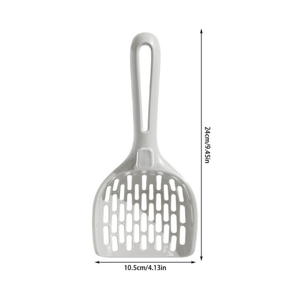 2 Packs Mesh Cat Litter Scoop with Large Sifting Holes for Easy Cleaning Durable Plastic Litter Box Scooper Hanging Design Efficient Waste Removal for Cats
